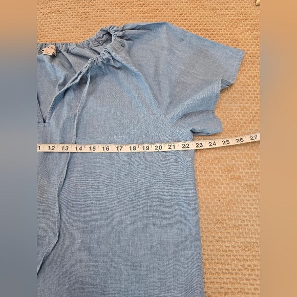 J.Crew* Cranbury Tie-neck Cotton-Poplin Top - Size Large - Picture 8 of 11